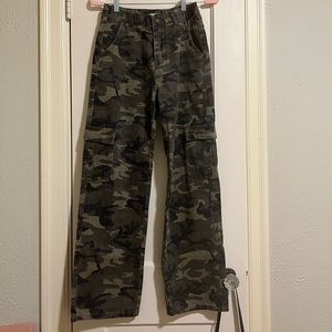 Camo cargo pants